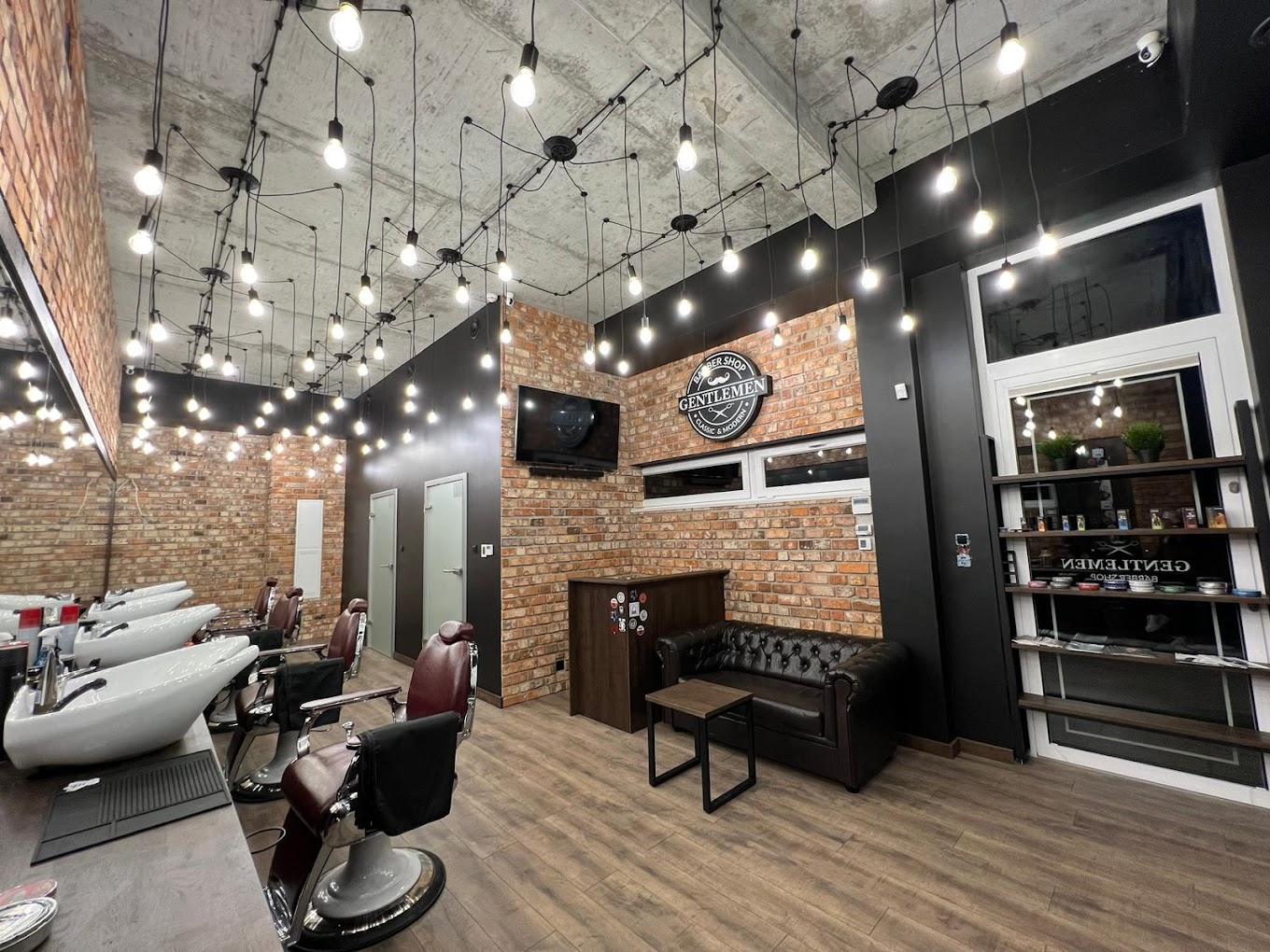 gentlemen barber shop kielce klonowa