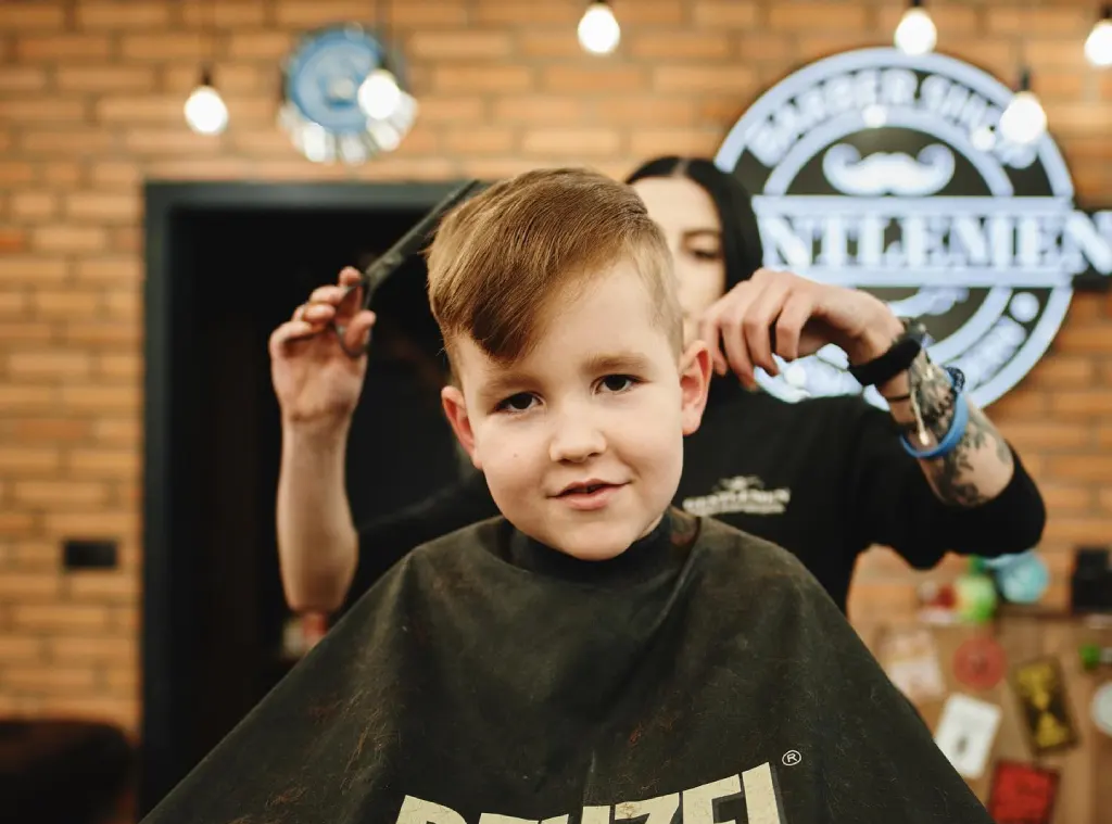 fryzura dla chłopca